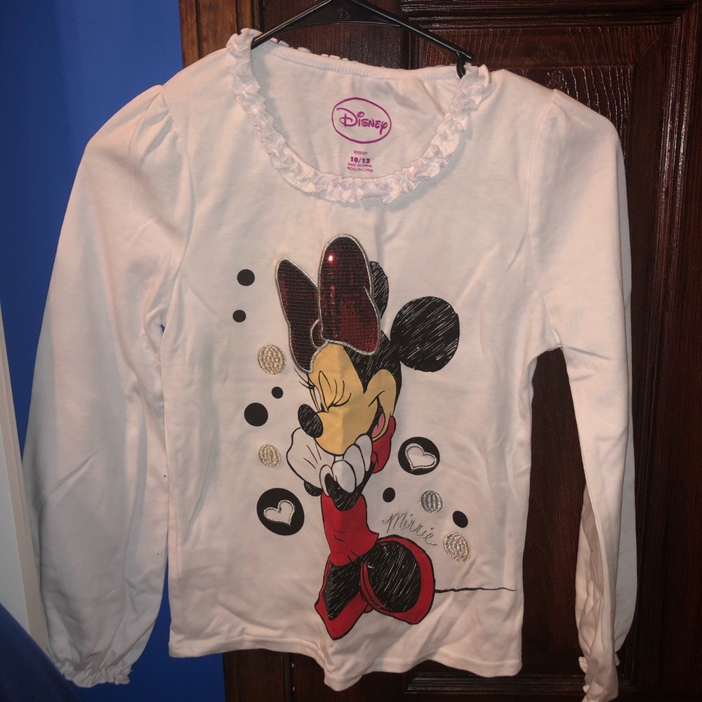 Girls long sleeve Disney shirt
